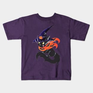 Witch City Kitty Kids T-Shirt